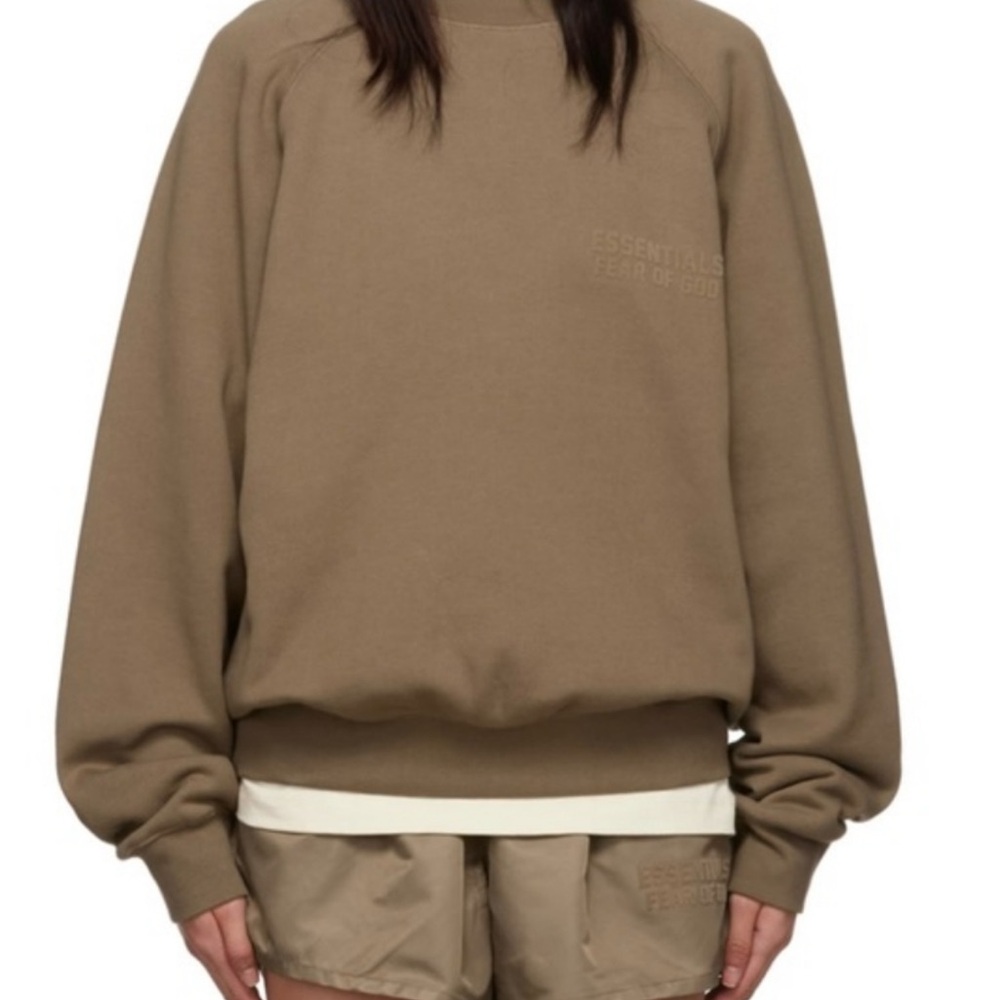 Essentials Wood Crewneck Sweater